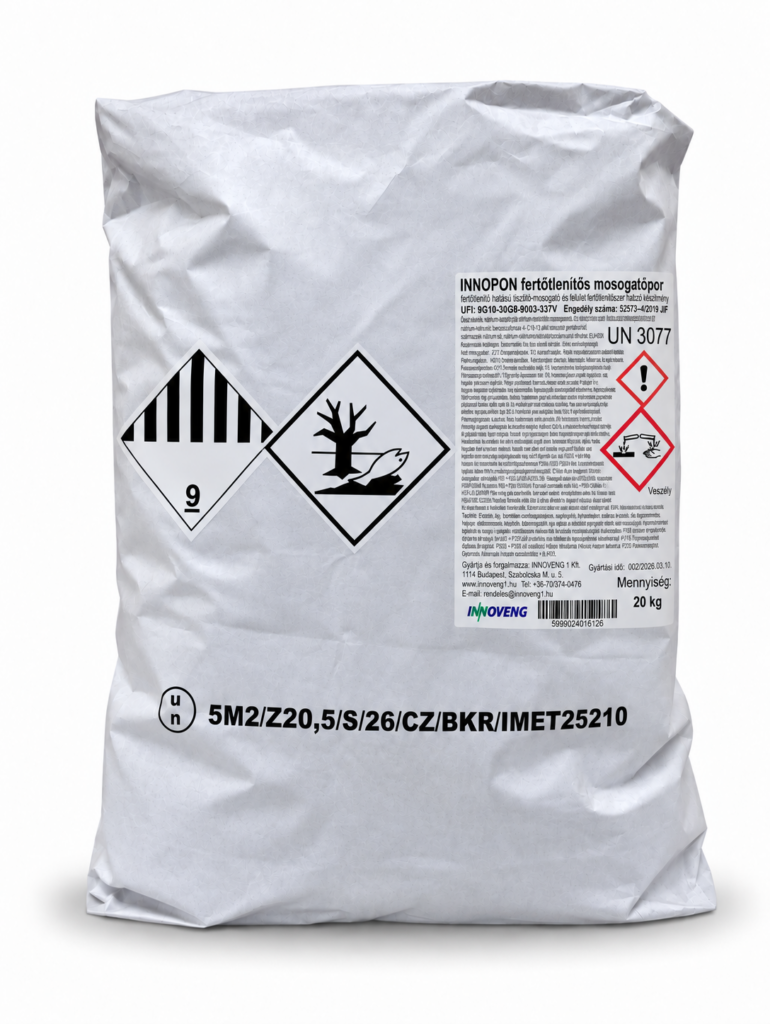 Innopon fertőtlenítő mosogatópor 20 kg