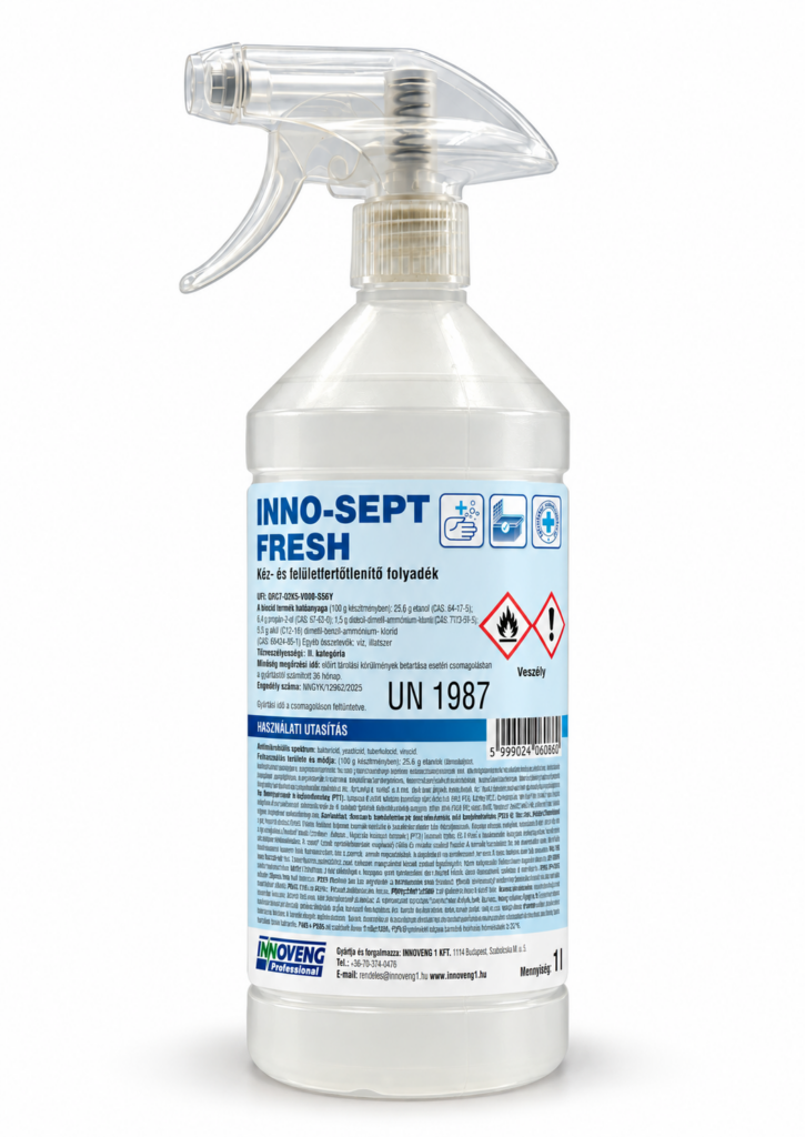 Inno-sept Fresh fertőtlenítő oldat 1 liter
