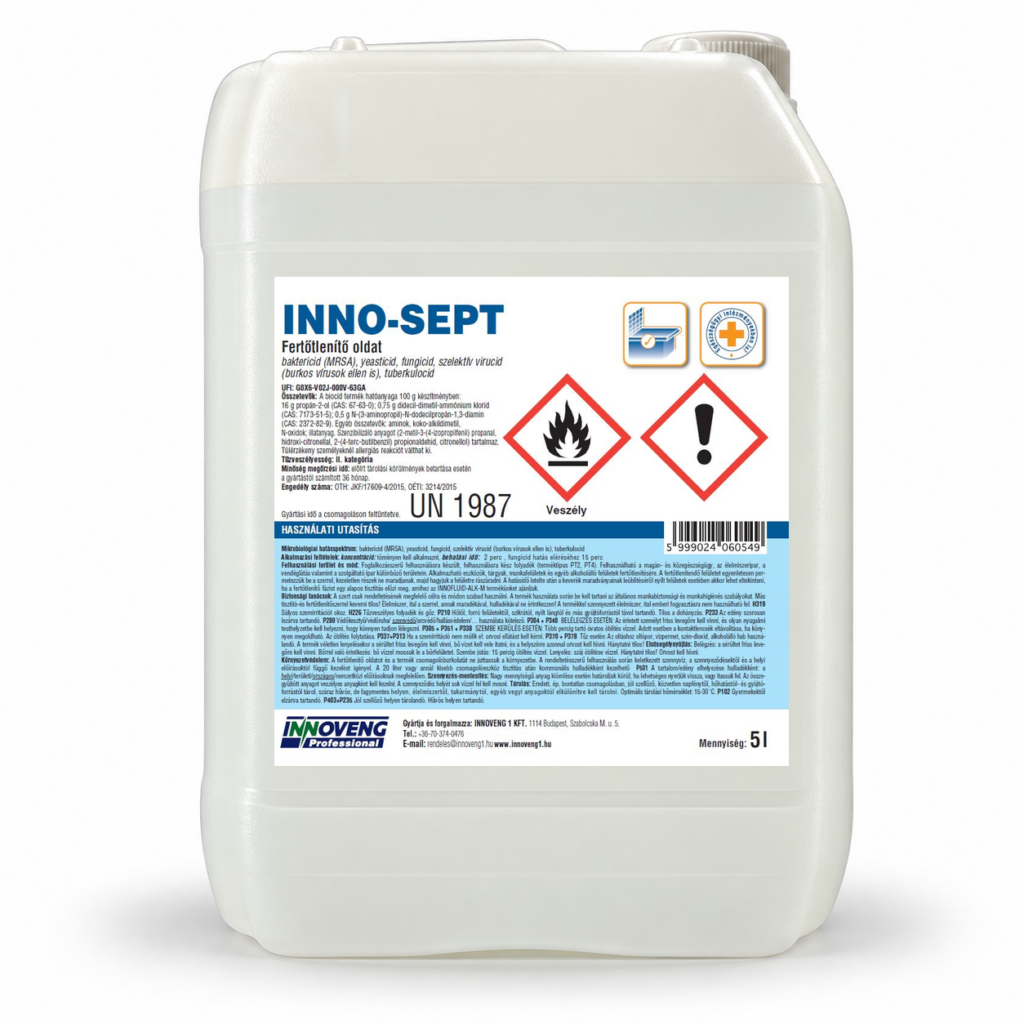 Inno-sept Fertőtlenítő oldat 5 liter